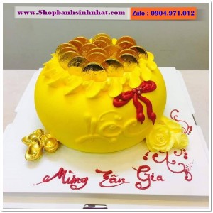 Bánh Sinh Nhật Hũ Vàng - VA33